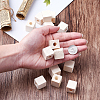 Unfinished Wood Beads WOOD-TA0001-05-LF-7