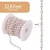 Plastic Imitation Pearl Beaded Chain JX303A-2