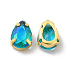 Moonlight Effect Teardrop Sew on Rhinestone GLAA-P055-03B-G05-2