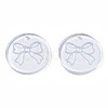 Transparent Resin Pendants RESI-N030-006D-2