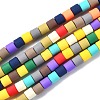 Polymer Clay Bead Strands CLAY-T001-C28-2