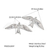 Stainless Steel Bird Stud Earrings for Women LZ3241-4-1