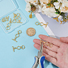 8Pcs Brass Toggle Clasps KK-ME0002-32-3