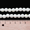 Opaque Glass Beads Strands EGLA-A035-P8mm-L01-4