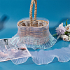 Gradient 5 Yards Color Organza Pleated Ribbon OCOR-GF0002-19-6