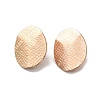 Ion Plating(IP) 304 Stainless Steel Stud Earrings Findings STAS-B041-03RG-2