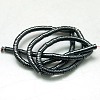 Non-magnetic Synthetic Hematite Beads Strands G-K011-4x1mm-04-2