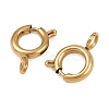 304 Stainless Steel Spring Ring Clasps STAS-B095-05D-G-2