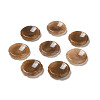 Natural Yellow Aventurine Worry Stones G-E586-01G-1