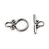 Tarnish Resistant 304 Stainless Steel Toggle Clasps STAS-D142-03A-P-2