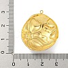 Ion Plating(IP) 304 Stainless Steel Rhinestone Pendants X-STAS-U007-07C-G-3