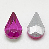 Pointed Back Glass Rhinestone Cabochons RGLA-T082-6x10mm-09-2