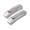 Tarnish Resistant 304 Stainless Steel Bayonet Clasps STAS-P158-01C-P-2