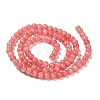Natural Malaysia Jade Bead Strands G-M101-4mm-04-3