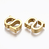 304 Stainless Steel Pendants X-STAS-T041-10G-S-2