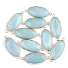 Natural Amazonite Links connectors G-S344-03D-1