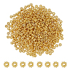 DICOSMETIC 600Pcs Alloy Daisy Spacer Beads FIND-DC0005-31G-1