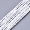Spray Painted Non-magnetic Synthetic Hematite Beads Strands G-R468-02C-13-1