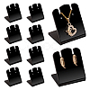 Acrylic Slant Bacl Earring Display Stands EDIS-WH0031-28C-01-7