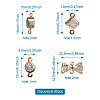 Iron Glass Links Connectors IFIN-TA0001-32-9