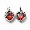 304 Stainless Steel Pendants STAS-D189-06P-07-2