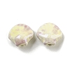 Shell Shape Glazed Porcelain Beads PORC-E022-01B-2
