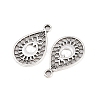 Tibetan Style Alloy Pendants PALLOY-A024-09AS-2