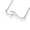 Non-Tarnish 304 Stainless Steel Pendant Necklaces NJEW-H491-17P-2