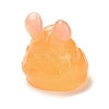 Luminous Resin Cute Little Rabbit Ornaments RESI-I054-01G-2