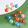 Opaque Acrylic Beads MACR-S370-D10mm-M2-6