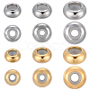 36Pcs 6 Styles 304 Stainless Steel Beads STAS-BBC0008-49-7