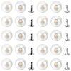 100 Bags ABS Plastic Imitation Pearl Rivet Studs DIY-GF0013-39-7