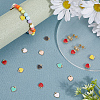 100Pcs Alloy Enamel Charms ENAM-SP0001-06-3