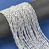 Electroplate Glass Beads Strands X-EGLA-R020-8x4mm-13-4