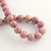 Natural Rhodonite Beads Strands X-G-R257-6mm-2