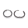 304 Stainless Steel Huggie Hoop Earrings LS-EJEW-F111A-20mm-B-3