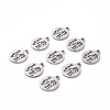 Non-Tarnish 201 Stainless Steel Charms STAS-S105-T057-3