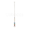 Glass Teardrop Window Hanging Suncatchers HJEW-JM00938-2