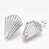 Non-Tarnish 304 Stainless Steel Stud Earring Findings STAS-T045-20P-1