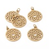 PVD Vacuum Plating 304 Stainless Steel Pendants STAS-S105-T523G-1