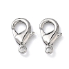 Brass Lobster Claw Clasps KK-H256-03P-01-1