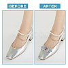 Glass Rhinestone Bowknot Shoe Decorations AJEW-WH0323-24B-8