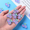 Transparent Acrylic Beads X-MACR-S374-04B-04-5