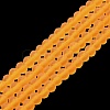 Transparent Glass Beads Strands EGLA-A034-T10mm-MD05-2