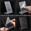 4Pcs Acrylic Earring Displays EDIS-SP0001-04C-4