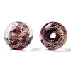 Luminous Handmade Gold Sand Lampwork Beads LAMP-N024-05B-01-1