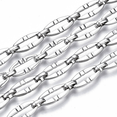Tarnish Resistant 304 Stainless Steel Chains CHS-T003-11P-NF-1