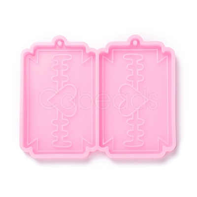 Valentine's Day Theme Food Grade Pendant Silicone Molds DIY-D050-13-1