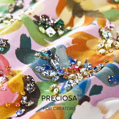Preciosa® MAXIMA Crystal Round Stones Y-PRC-RBSS24-20050-1