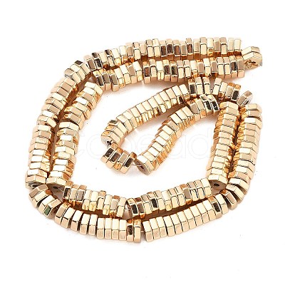 Electroplated Synthetic Non-magnetic Hematite Beads Strands G-M095-G01-03KCG-1